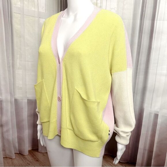 ɢᴜᴄ ʙᴏꜱꜱ ᴡᴏᴍᴇɴ’ꜱ ᴘᴀꜱᴛᴇʟ ᴄᴏʟᴏʀ-ʙʟᴏᴄᴋ ᴄᴀʀᴅɪɢᴀɴ - Picture 9 of 16